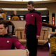 Riker doesn’t like the cut of Sam’s jib.